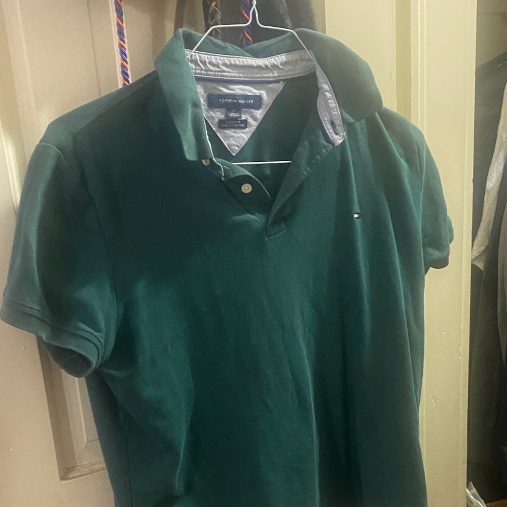 Tommy Hilfiger Dark Green Polo Shirt